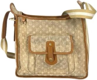 Louis Vuitton Pre-owned Monogram Mini Shoulder Bag - unisex - Vintage Schoudertas - Beige - ONE Size - Vintage