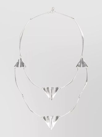 Isabel Marant blair multi strand necklace graphic pendants