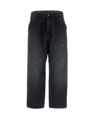 Carhartt Work in Progress Black Tapered Jeans