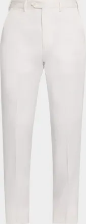 Emporio Armani Men & apos;s Lyocell-Blend Flat-Front Trousers