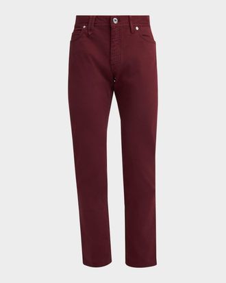 Brioni Men & apos;s Cotton Stretch 5-Pocket Pants