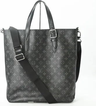 Louis Vuitton Black Monogram Eclipse Shoulder Bag Tote Bag (Pre-Owned)