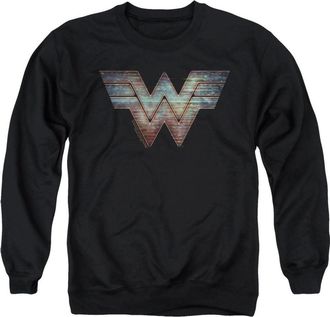 Gildan Wonder Woman 84 Static Logo Adult Crewneck Sweatshirt