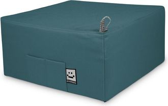 Happers Happers - Puff Cama Individual para una persona Polipiel Glaciar Único Glaciar