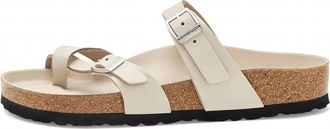 Birkenstock Womens Mayari Lena Amalfi Sandal In Almalfi Oyster