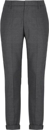 Dondup Gaubert Pantalon - Heren - Broeken - Grijs - Maat: W36 Zijde