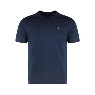 Paul & Shark Round-neck Logo T-shirt
