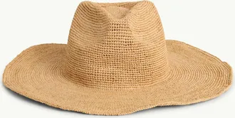 Nobody's Child Beige Raffia Cowboy Hat
