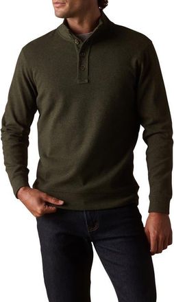 The Normal Brand Puremeso Mock Neck Top in Olive at Nordstrom, Size Xx-Large