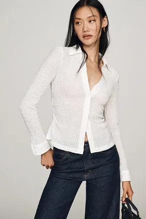 Sanctuary Juno Textured Buttondown Shirt