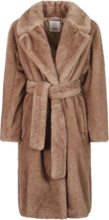 Max Mara Abrigo Miss - Coats - Mujer - Beige - 2XS