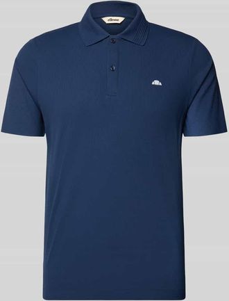 Ellesse Slim Fit Poloshirt mit Logo Modell EDMOND in Marine, Gr&ouml;&szlig;e XXL