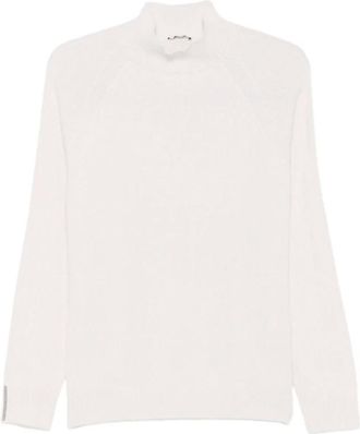PESERICO Maglione a collo alto con maniche raglan - - Knitwear - Donna - Bianco - 2XL