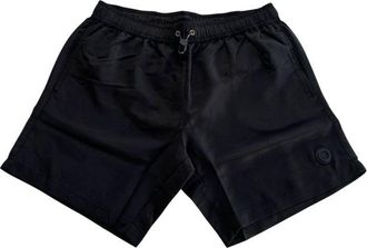 Trussardi Trussardi Beachwear Zwarte Polyester Heren Zwemshort