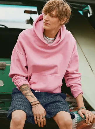 Djab Mens French terry hoodie DJAB 101 Oversized fit