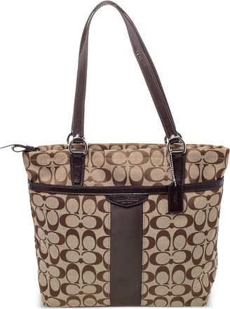 Coach Borsa tote in tela - Toni neutri