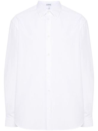 Loewe Katoenen overhemd - Wit