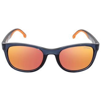 Carrera Red Mirror Square Mens Sunglasses CARRERA 8054/S 0PJP/UZ 52