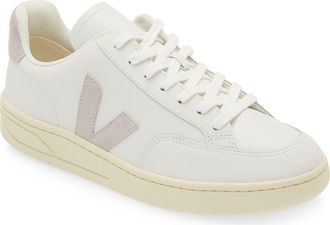 Veja V-12 Sneaker in White/Light Grey at Nordstrom, Size 48