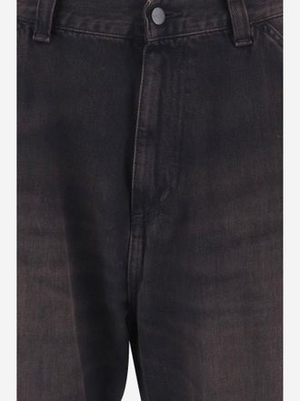 Carhartt Work in Progress 12 oz Cotton Denim Jeans - Black
