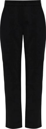 Max Mara Slim-fit Broeken - Dames - Slim Fit Broeken - Zwart - XL - Broeken