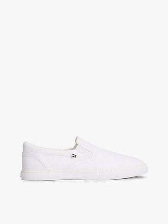 Tommy Hilfiger Low Profile Canvas Slip-On Trainers