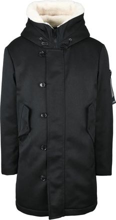 Peuterey Kasa TV Ecofur Parka - Black