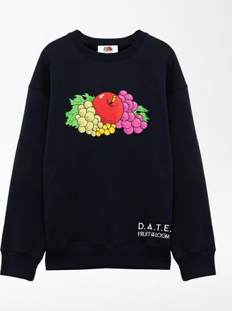 D.A.T.E. sweatshirt fruit blue