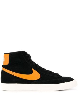 Nike Blazer Mid 77 Black/Orange sneakers