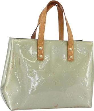Louis Vuitton Pre-owned Vintage Handtas - Dames - Vintage Handtas - Groen - ONE Size - Leer - Vintage