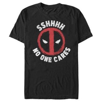 MARVEL Mens Marvel Deadpool Sshhhh... No One Cares Graphic T-Shirt in Black at Nordstrom, Size Xxx-Large
