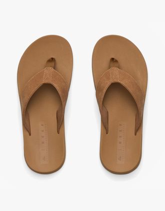 Reef Mens Reef THE NOX Mens Toe-Post Sandals Tobacco - Brown - Size: 11