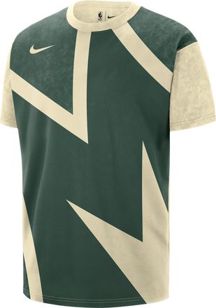 Nike Milwaukee Bucks Essential City Edition Nike Mens NBA Max90 T-Shirt in Green | HV5504-323