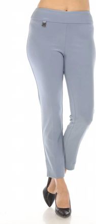 Joseph Ribkoff Classic Tailored Slim Pants In Serenity Blue