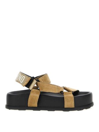 Moschino Suede Sandals