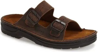Naot Mikael Slide Sandal in Crazy Horse Leather at Nordstrom, Size 41