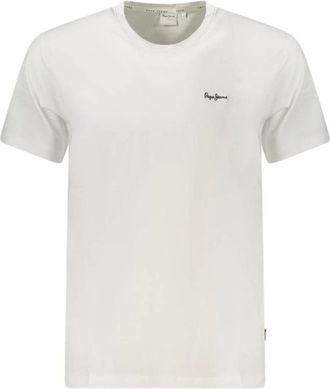 Pepe Jeans London Hombre, Camisetas, Blanco, Talla: S