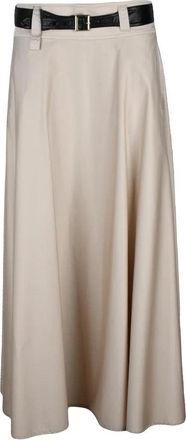 Marella Kuban Long Skirt - Beige
