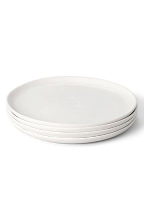 Fable Interiors The Set of 4 Salad Plates in Cloud White at Nordstrom