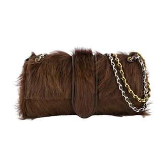 Jacquemus Le Bambino Chaine - Dames - Tassen - Bruin - Maat: ONE Size Katoen