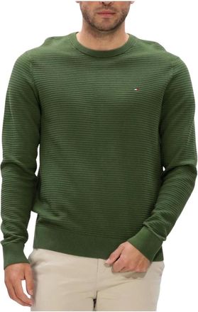 Tommy Hilfiger Heren, Truien, Groen, Maat: L Katoen