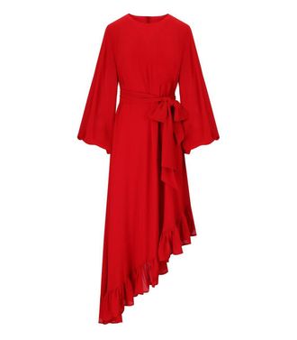 Essentiel Iflower Red Dress