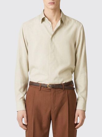 Lardini Camicia classica Lardini in misto lino