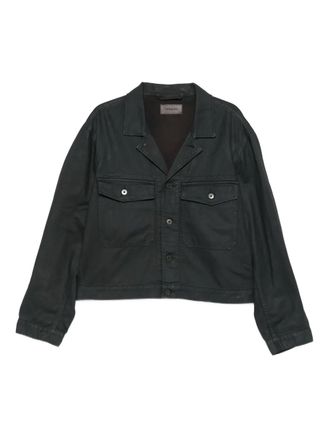 Christophe Lemaire Katoenen shirtjack - Zwart