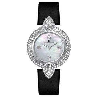 Christian Van Sant Womens Silver Roud 23mm