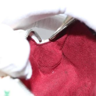 Louis Vuitton Pre-owned Clutches, female, White, Size: ONE SIZE Pre-owned Canvas pouches