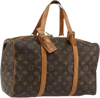 Louis Vuitton Pre-owned Weekend Bags, female, Brown, Size: ONE SIZE Pre-owned Canvas Travel Bag