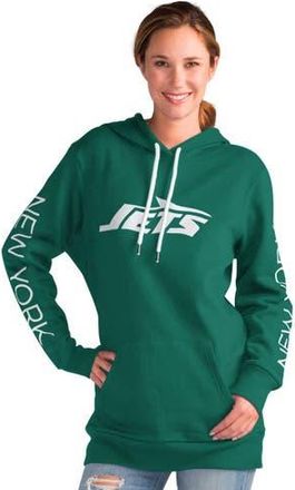 G-III 4Her by Carl Banks Womens G-III 4Her by Carl Banks Green New York Jets Extra Inning Pullover Hoodie at Nordstrom, Size Xx-Large