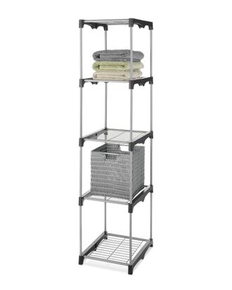 Whitmor 5-Tier Shelf Tower