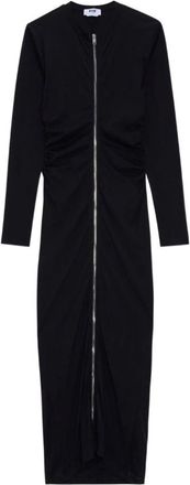 Msgm Maxi-jurk - Dames - Maxi kleedjes - Zwart - S - Kleedjes
